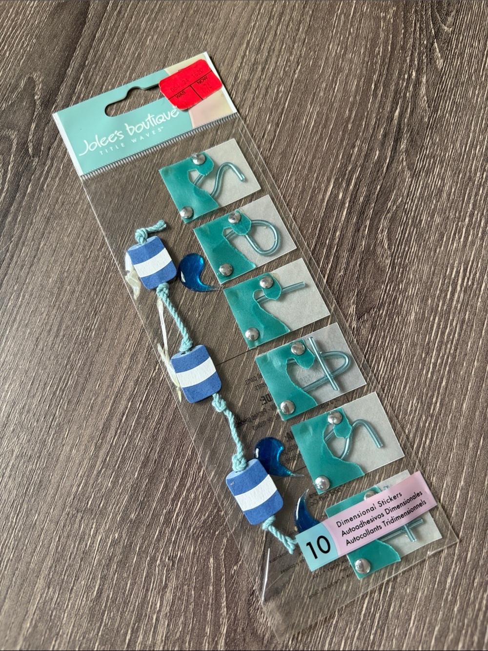 ❤️$4 Jolee's Boutique Title Waves Splash
